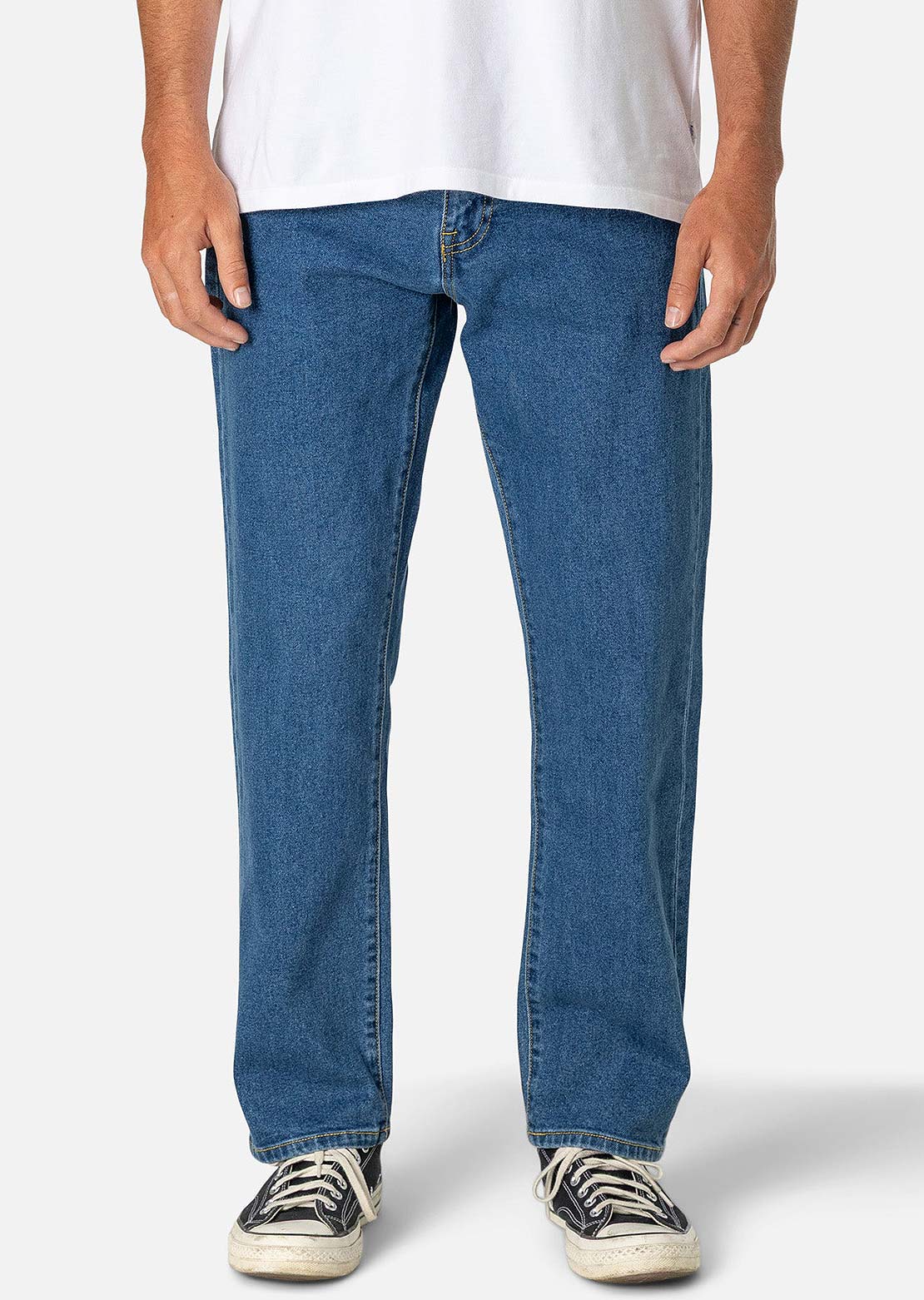 Katin Men's Ren 57 Classic Straight Pants Medium Indigo