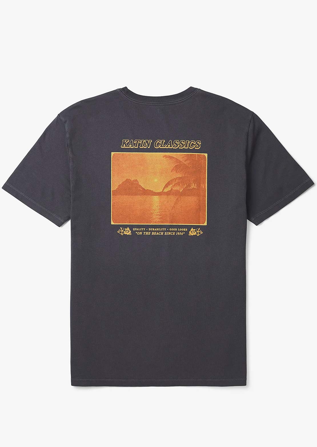 Katin Men's Repose T-Shirt Polar Navy Wash