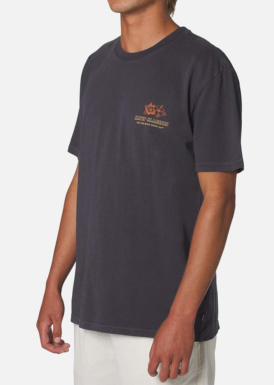 Katin Men's Repose T-Shirt Polar Navy Wash