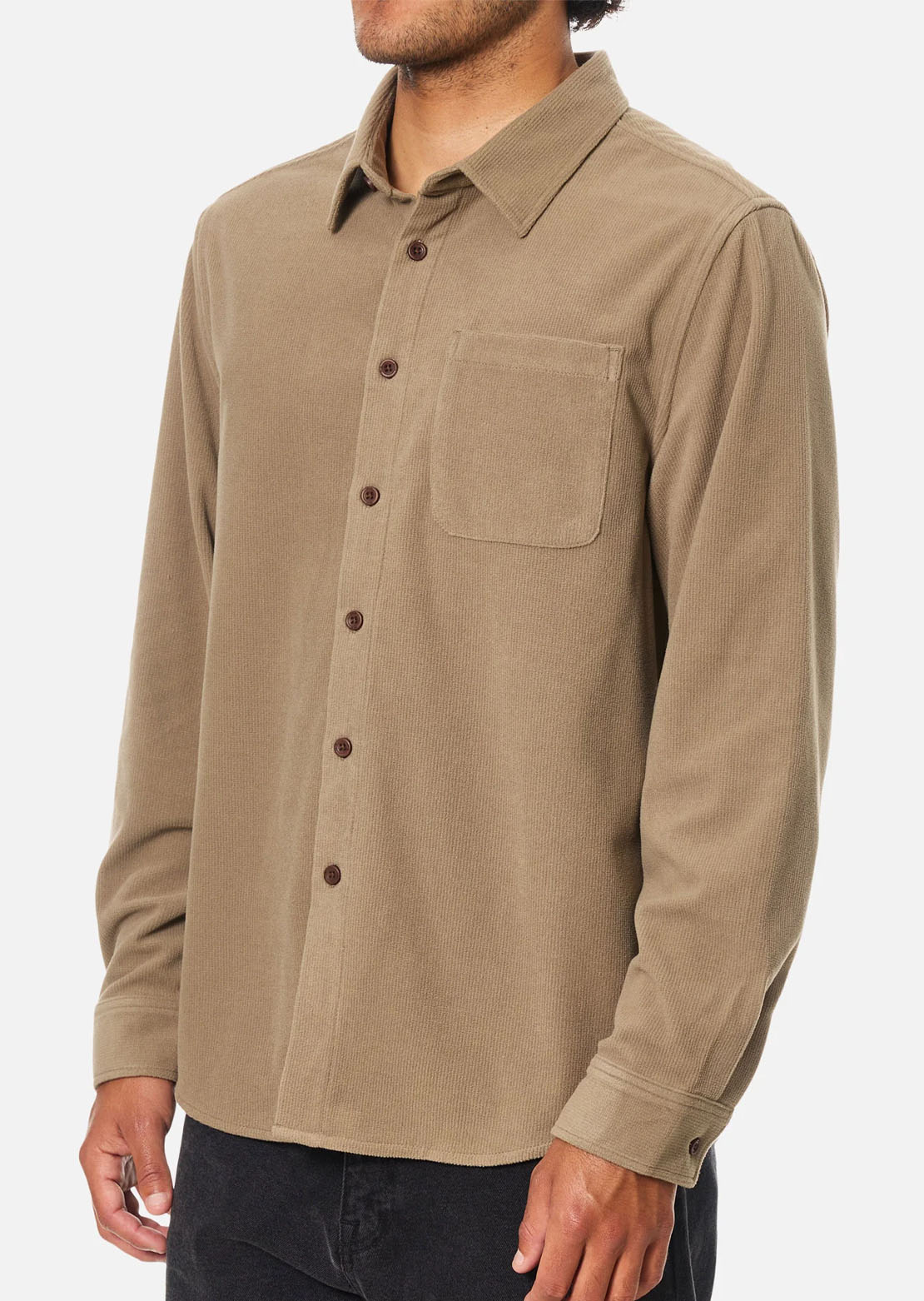 Katin Men's Roland Button Up Shirt Gray Rock