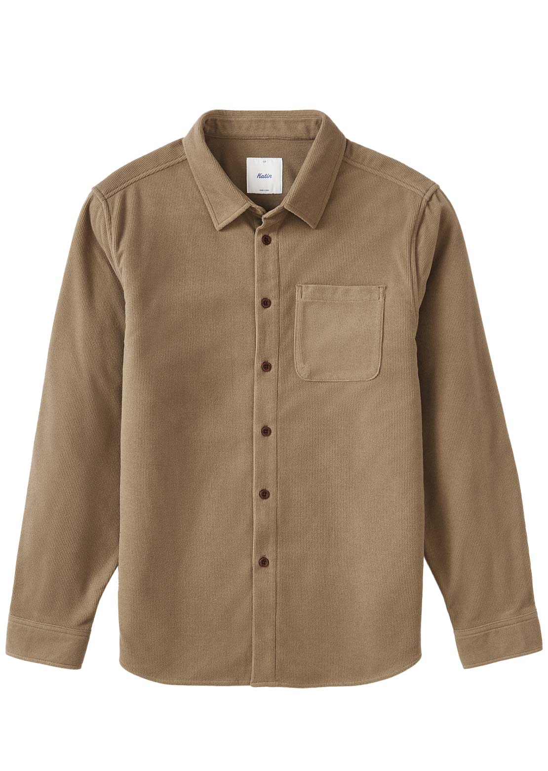 Katin Men's Roland Button Up Shirt Gray Rock