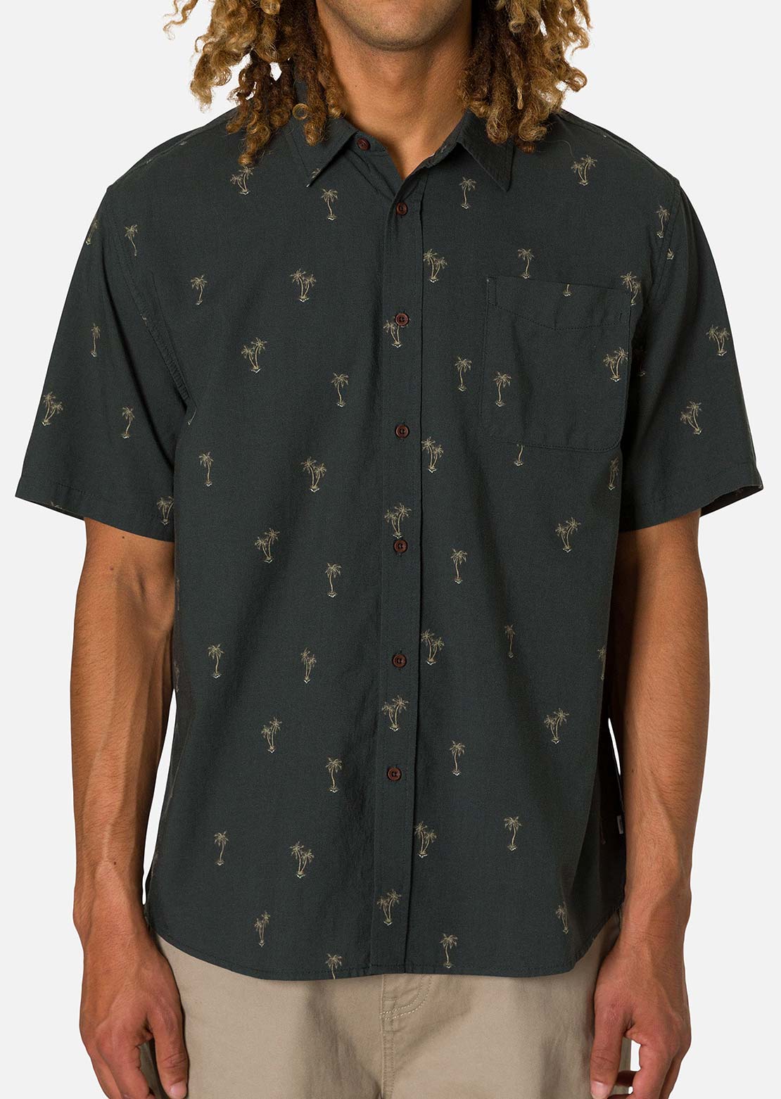 Katin Men's Royal Button Up Shirt Black Wash