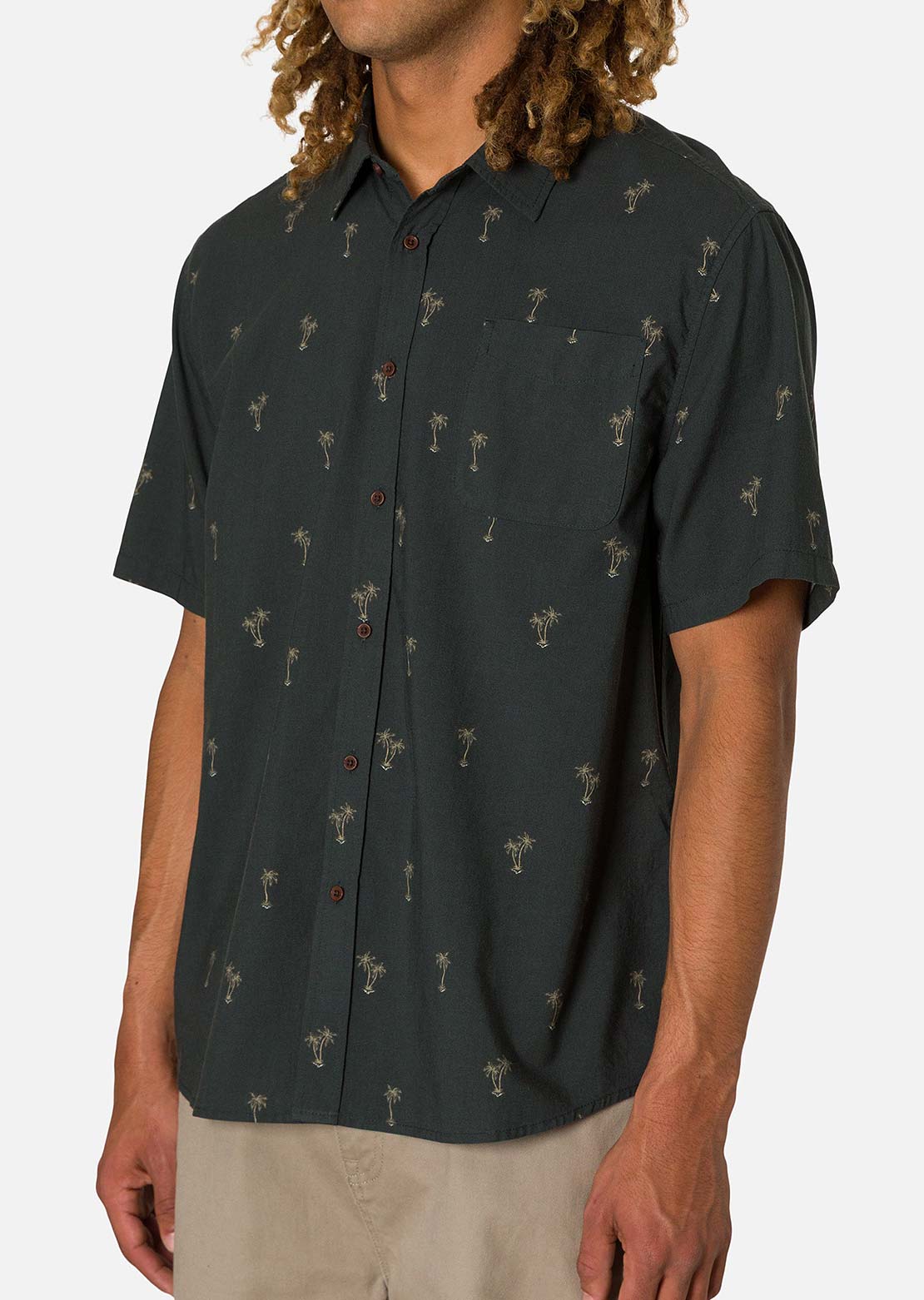 Katin Men's Royal Button Up Shirt Black Wash