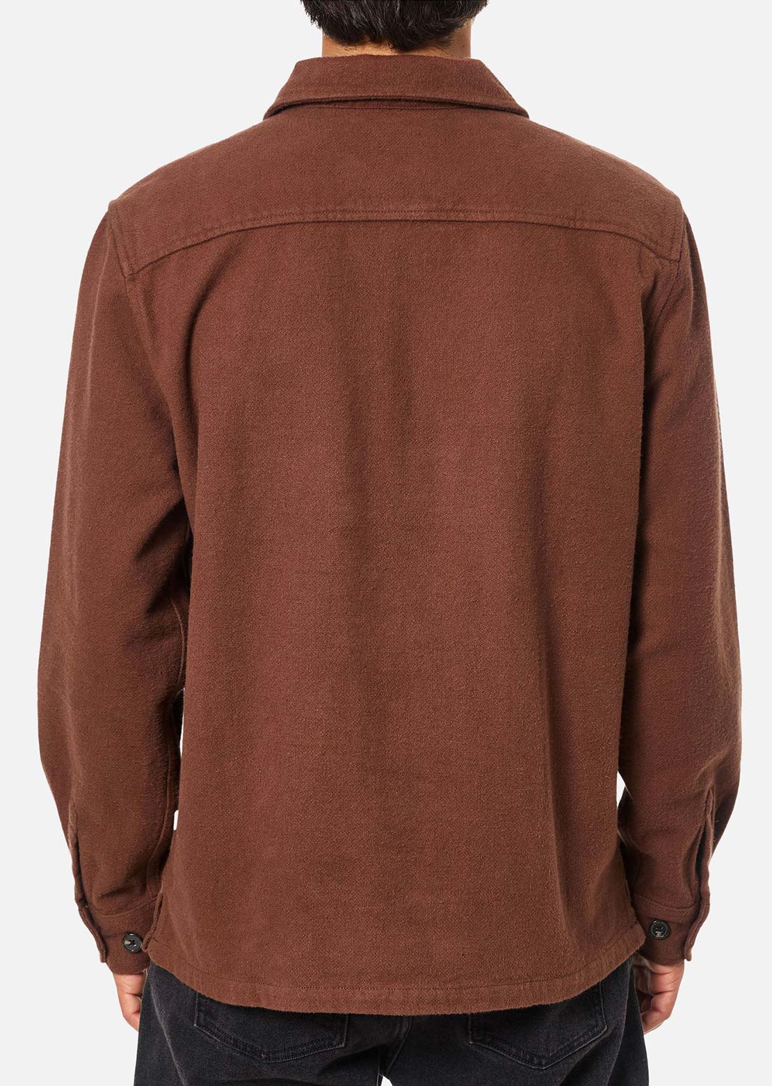 Katin Men's Shiloh Flannel Button Up Shirt Mahogany