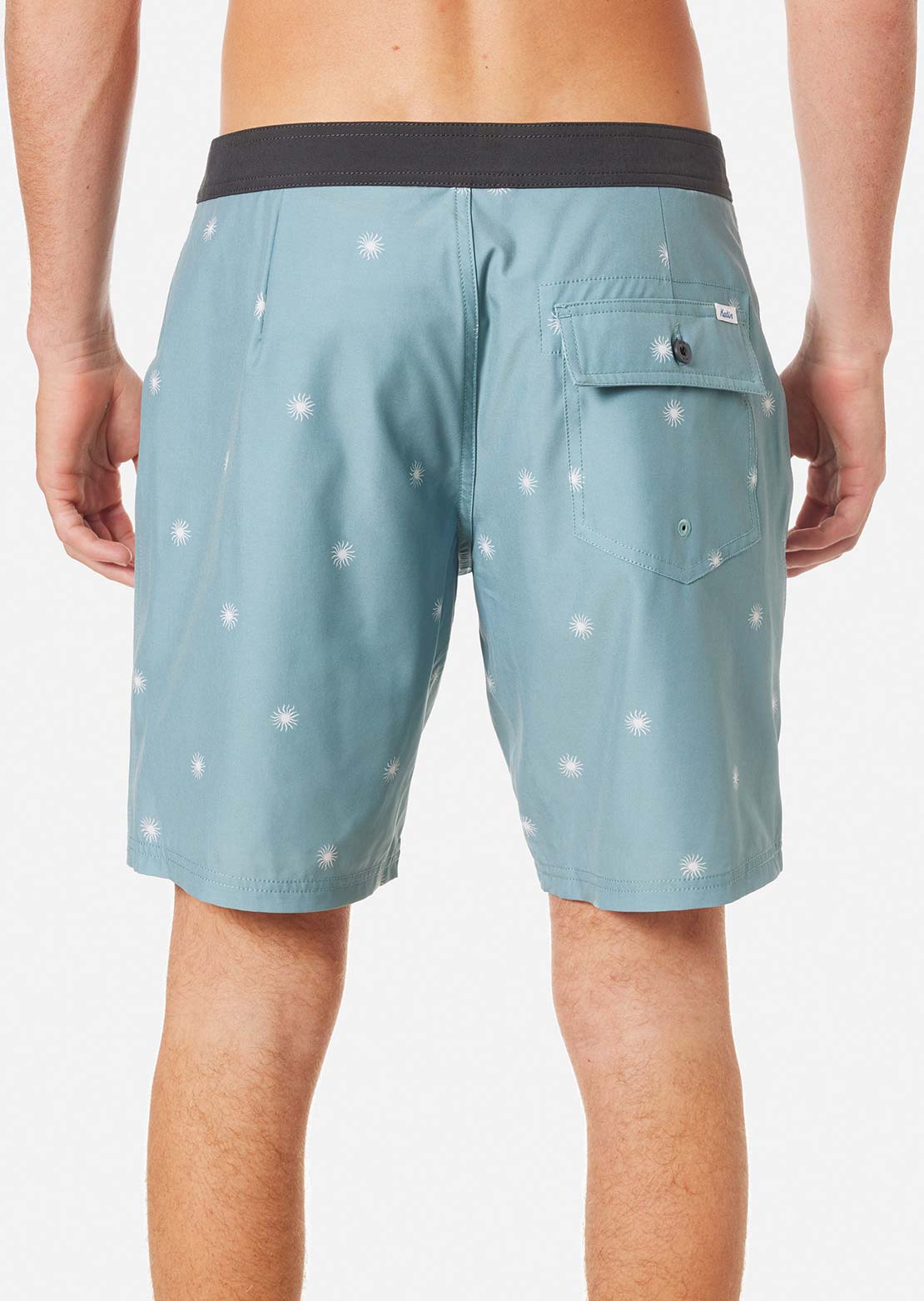 Katin Men's Shine Hybrid Trunk Shorts Aloe Green