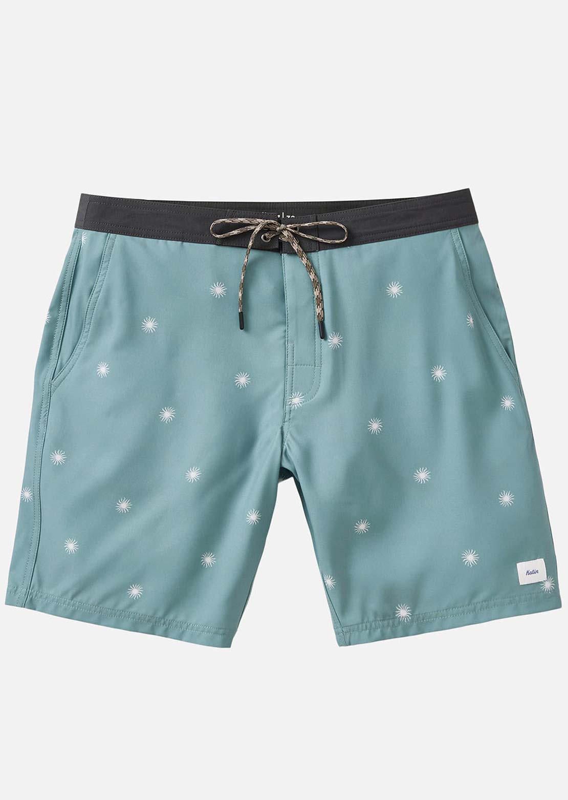 Katin Men's Shine Hybrid Trunk Shorts Aloe Green