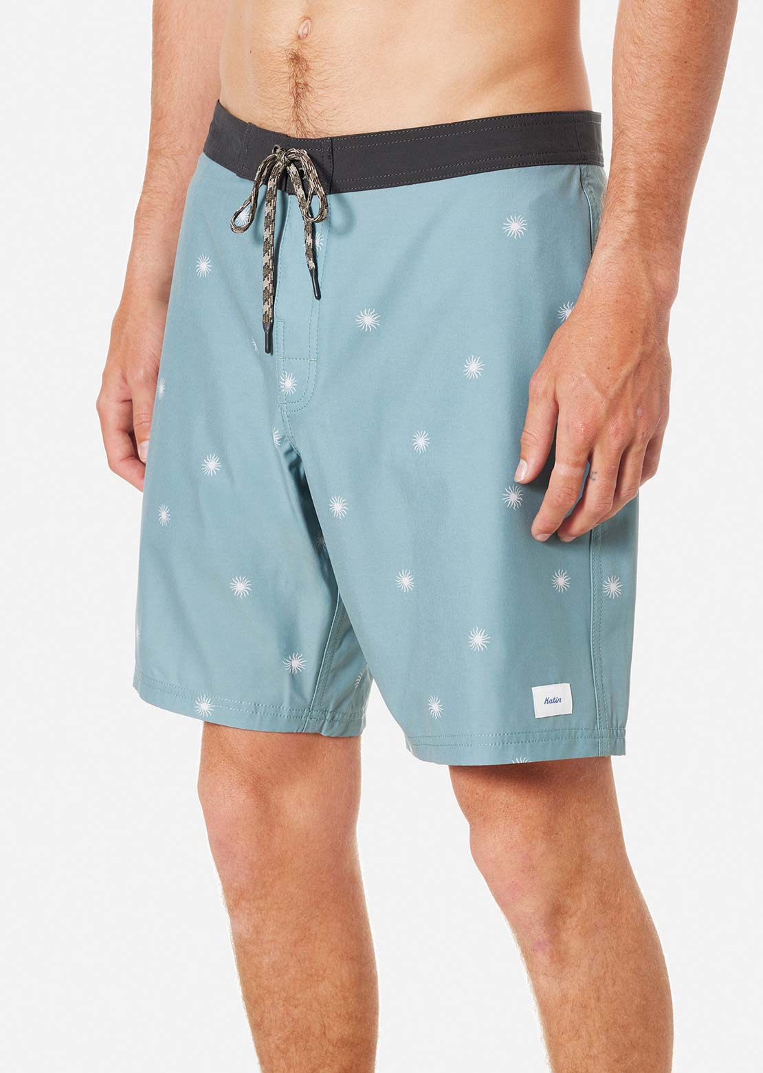 Katin Men's Shine Hybrid Trunk Shorts Aloe Green