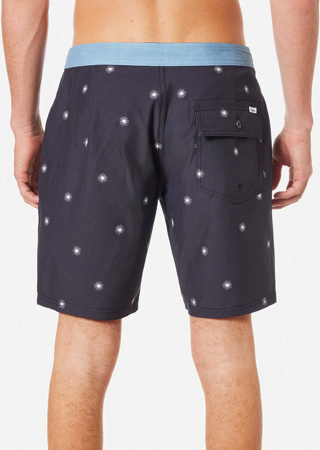 Katin Men's Shine Hybrid Trunk Shorts Black Wash