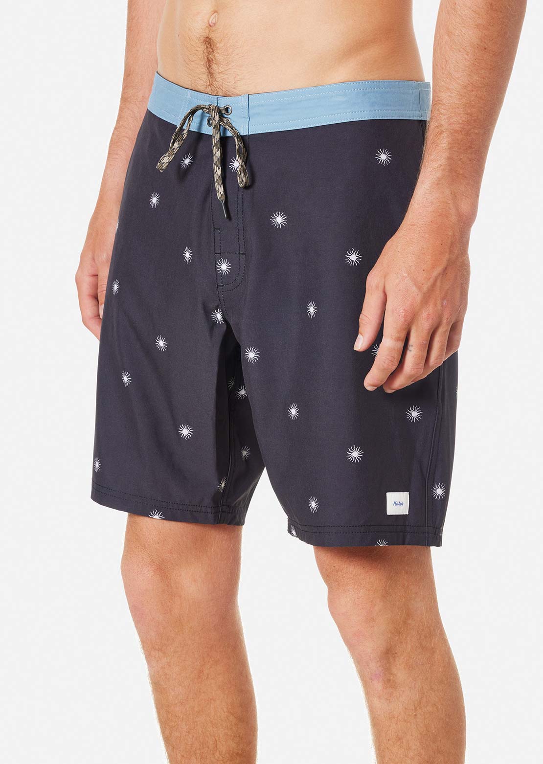 Katin Men's Shine Hybrid Trunk Shorts Black Wash