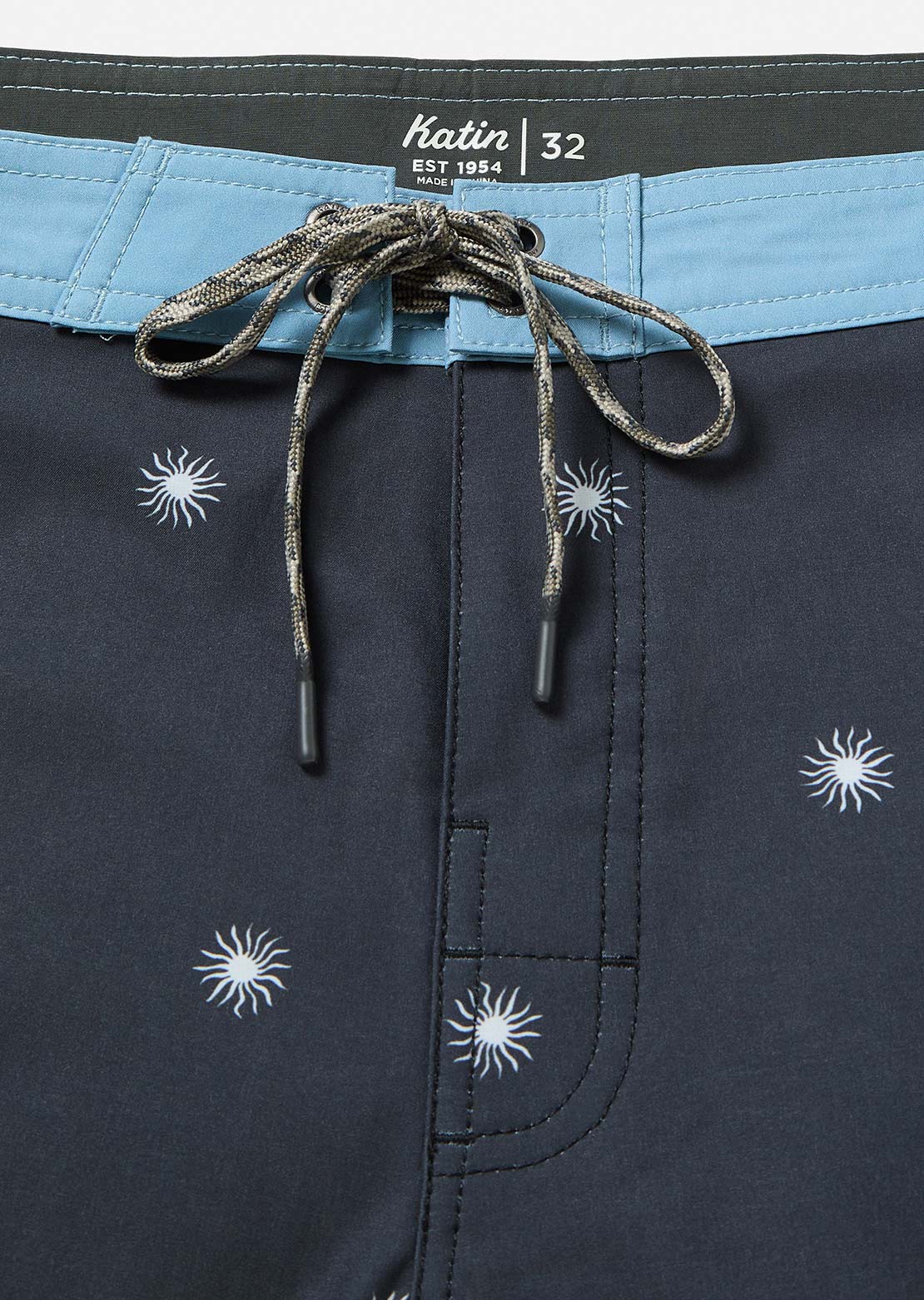 Katin Men's Shine Hybrid Trunk Shorts Black Wash