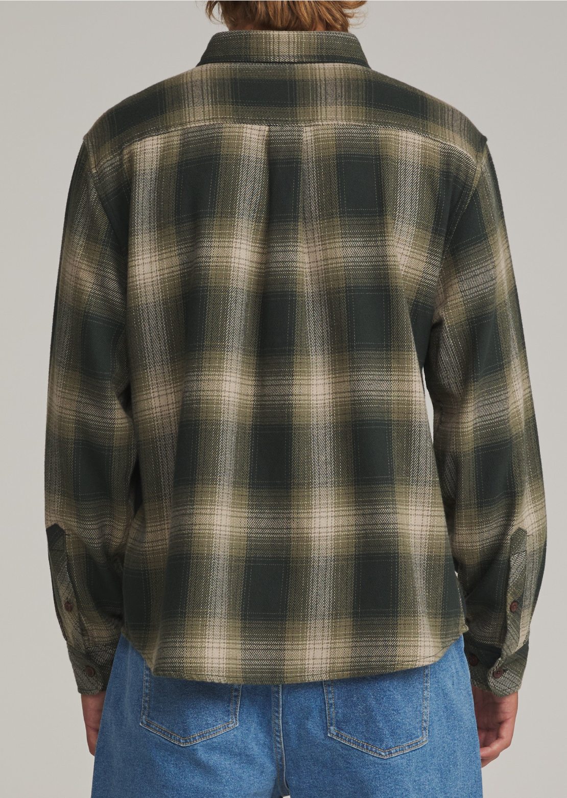 Katin Men's Sierra Flannel Button Up Shirt Dark Olive