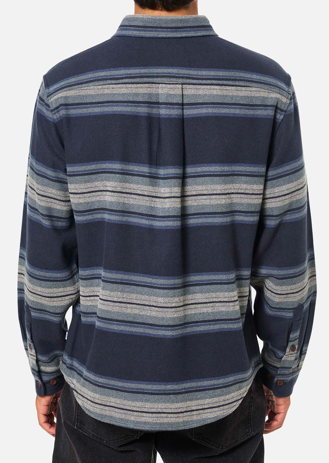 Katin Men's Sierra Flannel Button Up Shirt Polar Navy