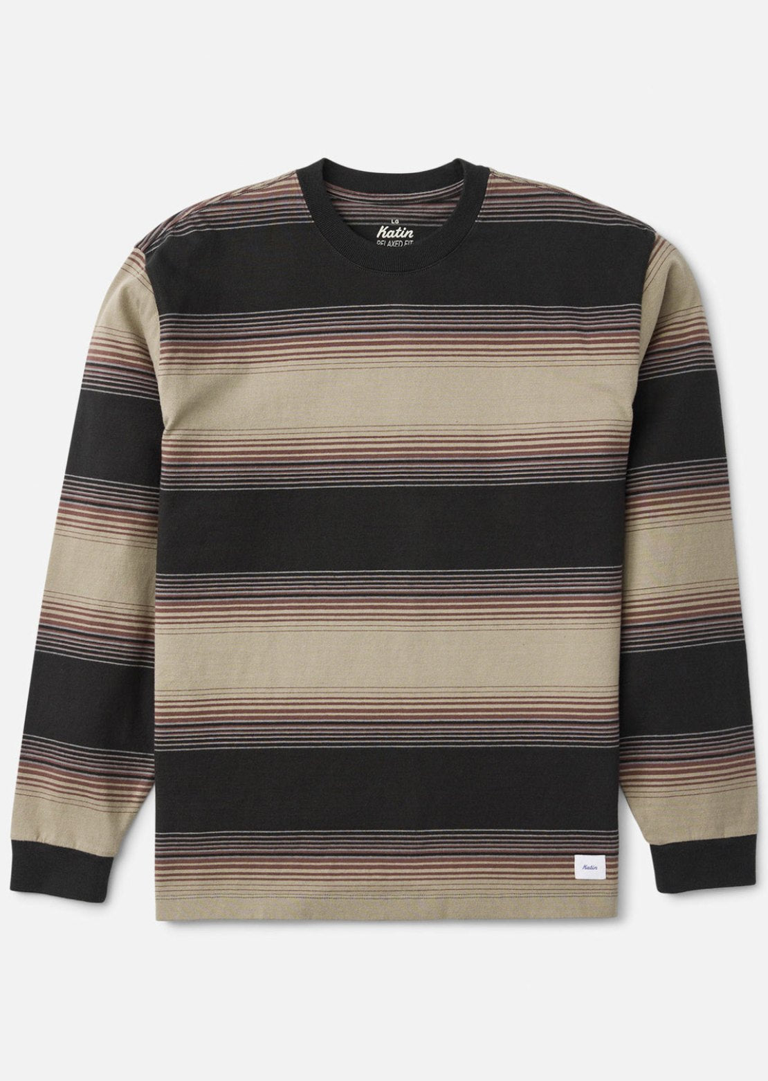 Katin Men's Sunset Box Fit Long Sleeve Black
