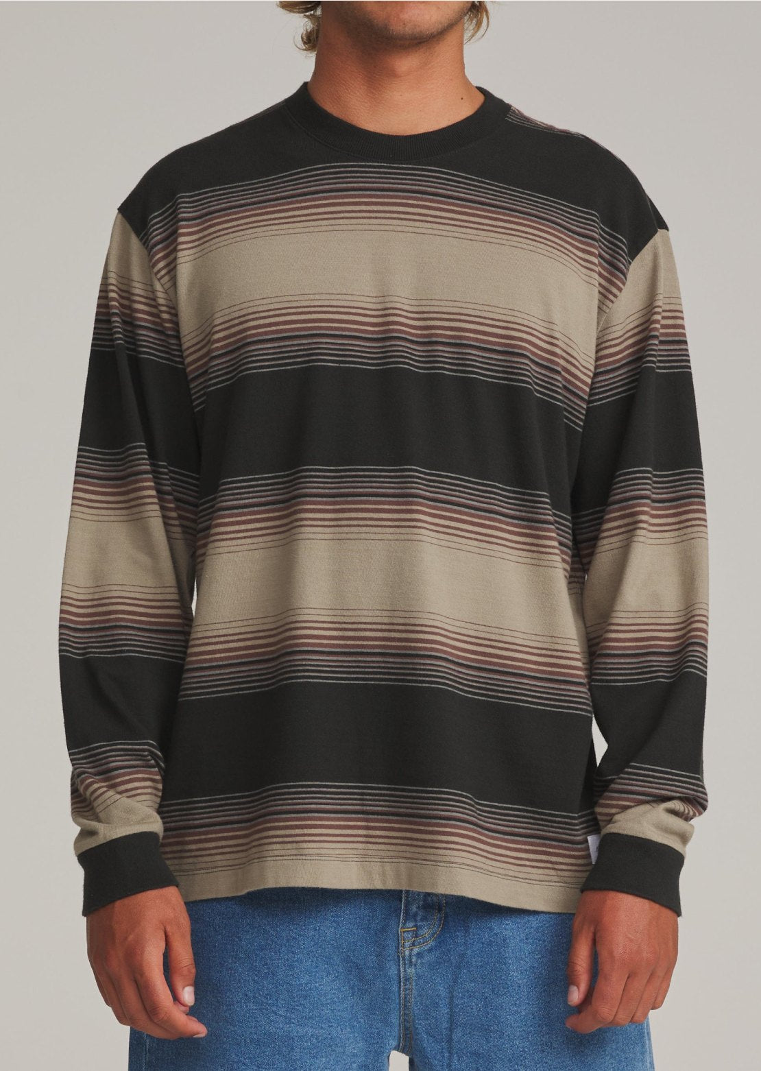 Katin Men's Sunset Box Fit Long Sleeve Black