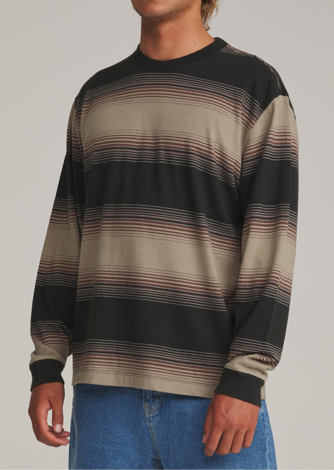 Katin Men's Sunset Box Fit Long Sleeve Black
