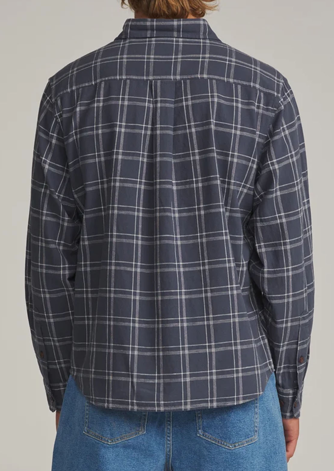 Katin Men's Tack Button Up Shirt Washed Blue