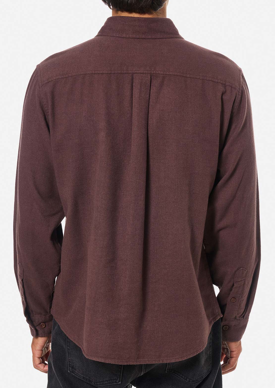 Katin Men's Twiller Flannel Button Up Shirt Plum
