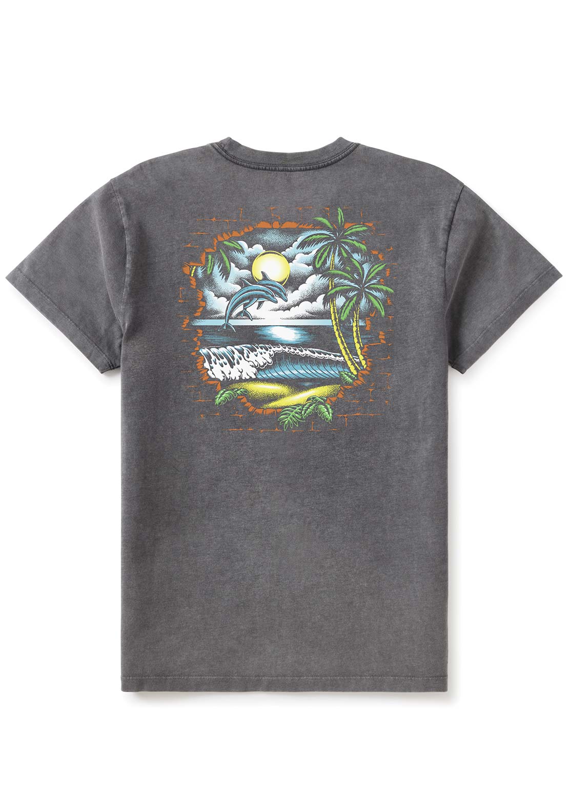 Katin Men's Venice T-Shirt Black Sand Wash