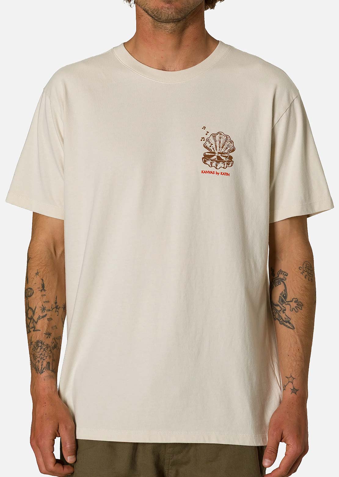 Katin Men's Vibrations T-Shirt Vintage White