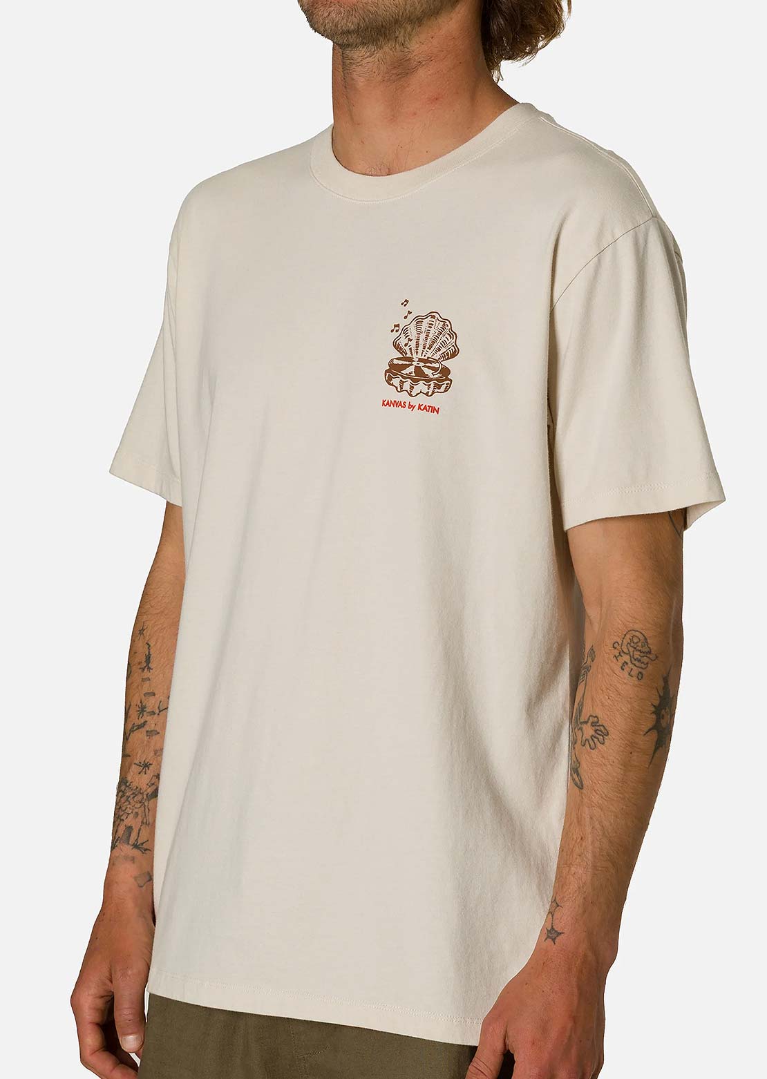 Katin Men's Vibrations T-Shirt Vintage White