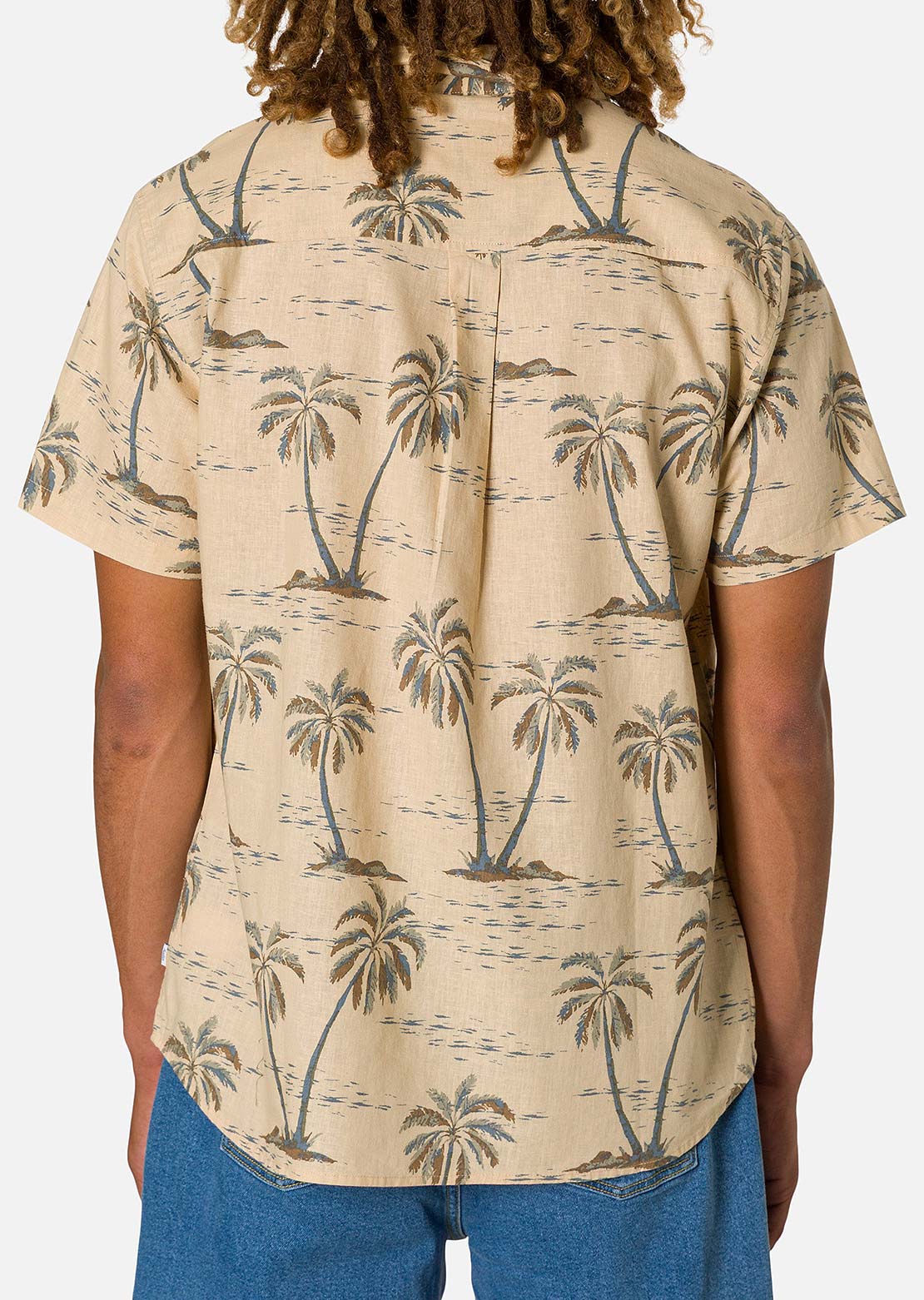 Katin Men's Vincent Button Up Shirt Bleached Sand