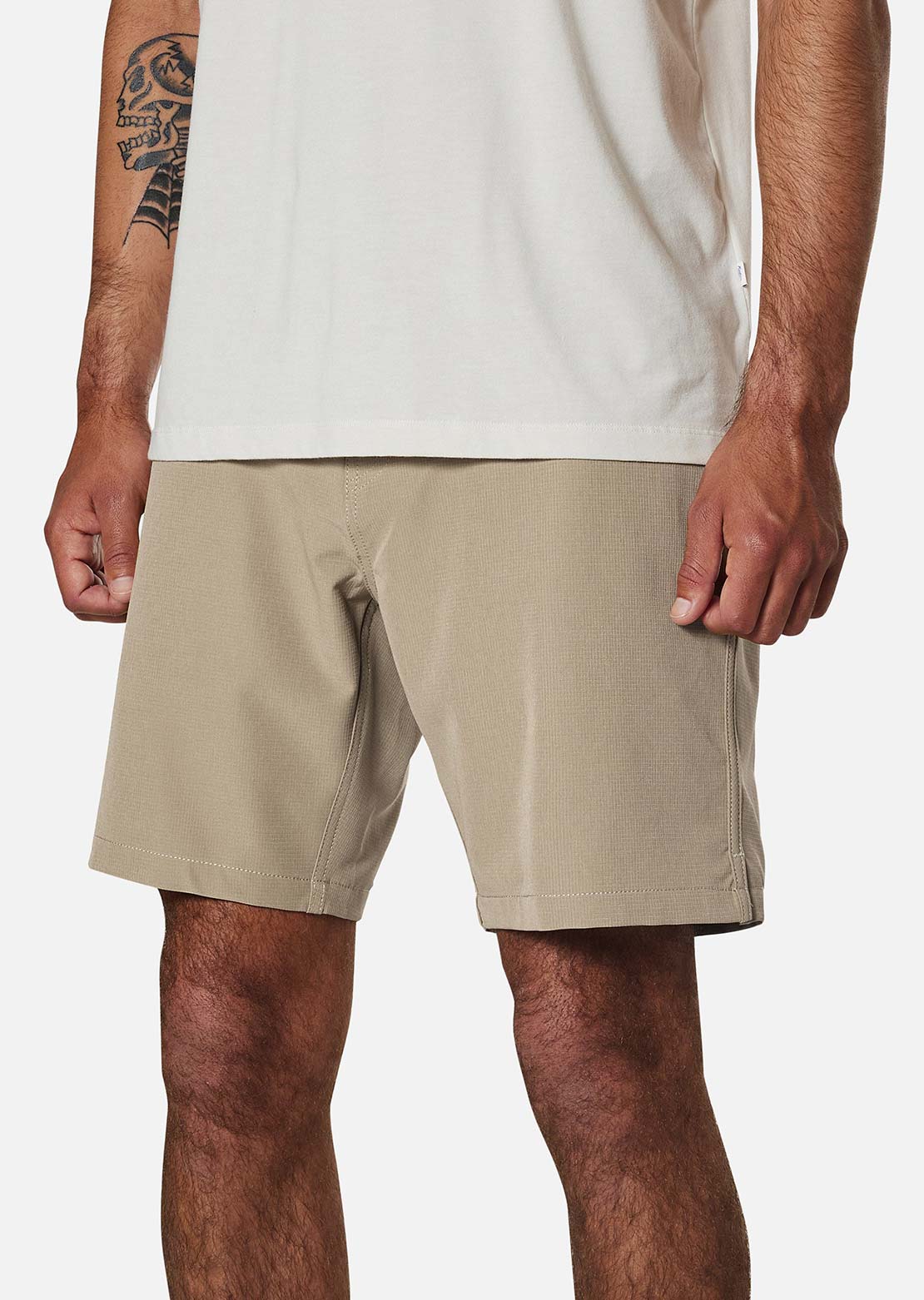 Katin Men's Wanderer Hybrid Shorts Aluminum