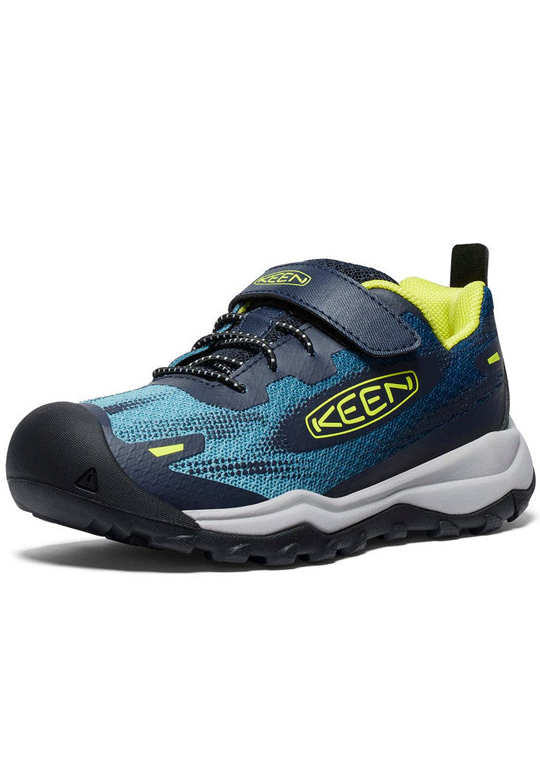 Keen Junior Wanduro Speed Shoes Legion Blue/Evening Primrose