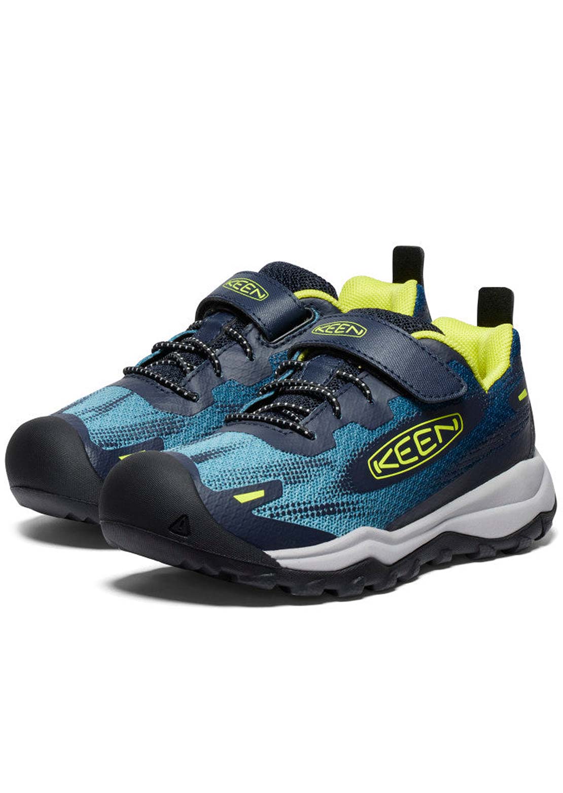 Keen Junior Wanduro Speed Shoes Legion Blue/Evening Primrose