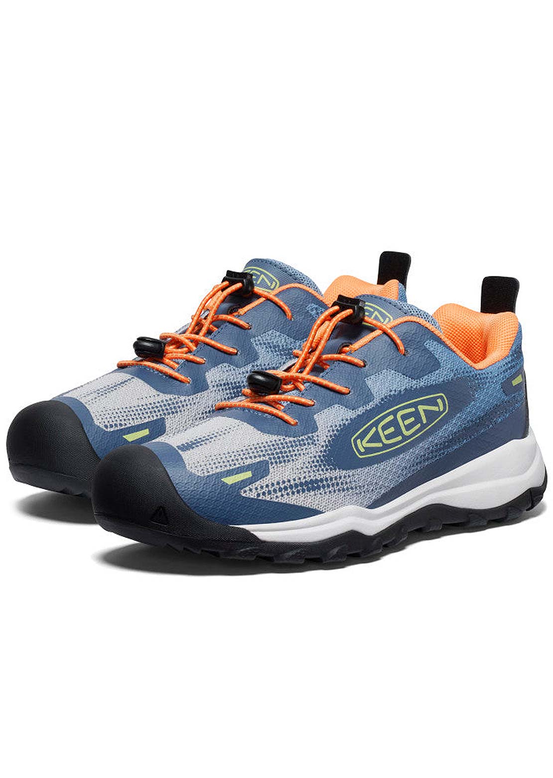 Keen Junior Wanduro Speed Shoes Vintage Indigo/Tangerine