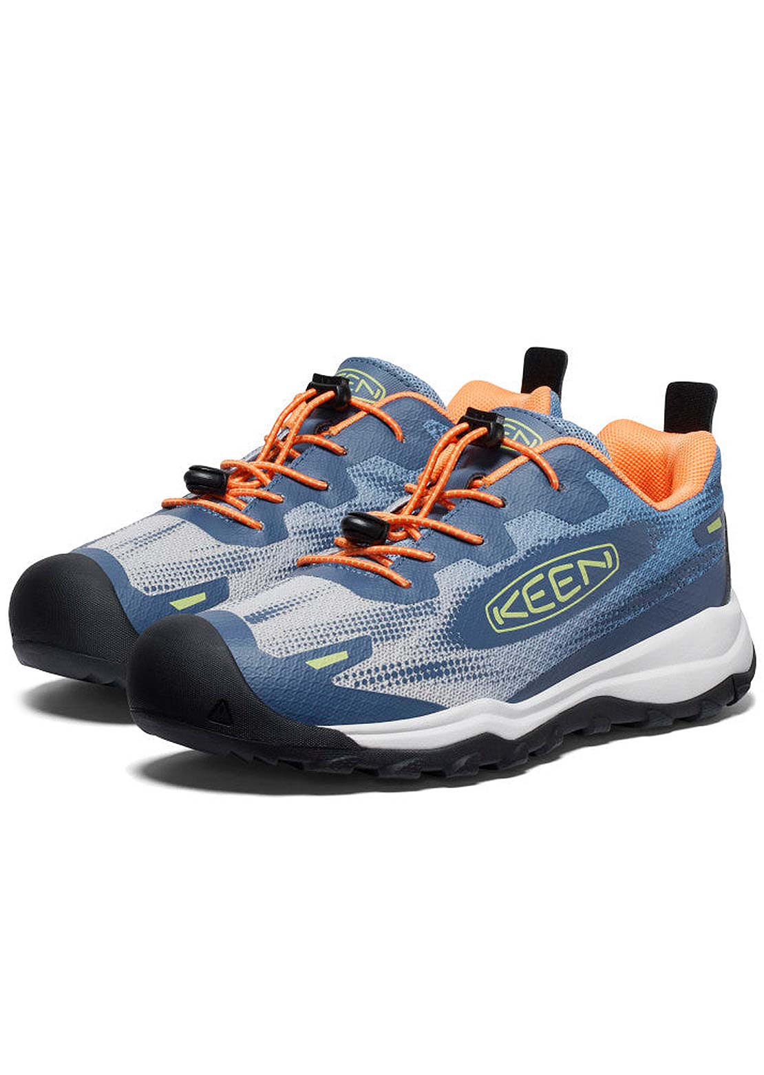 Keen Junior Wanduro Speed Shoes Vintage Indigo/Tangerine