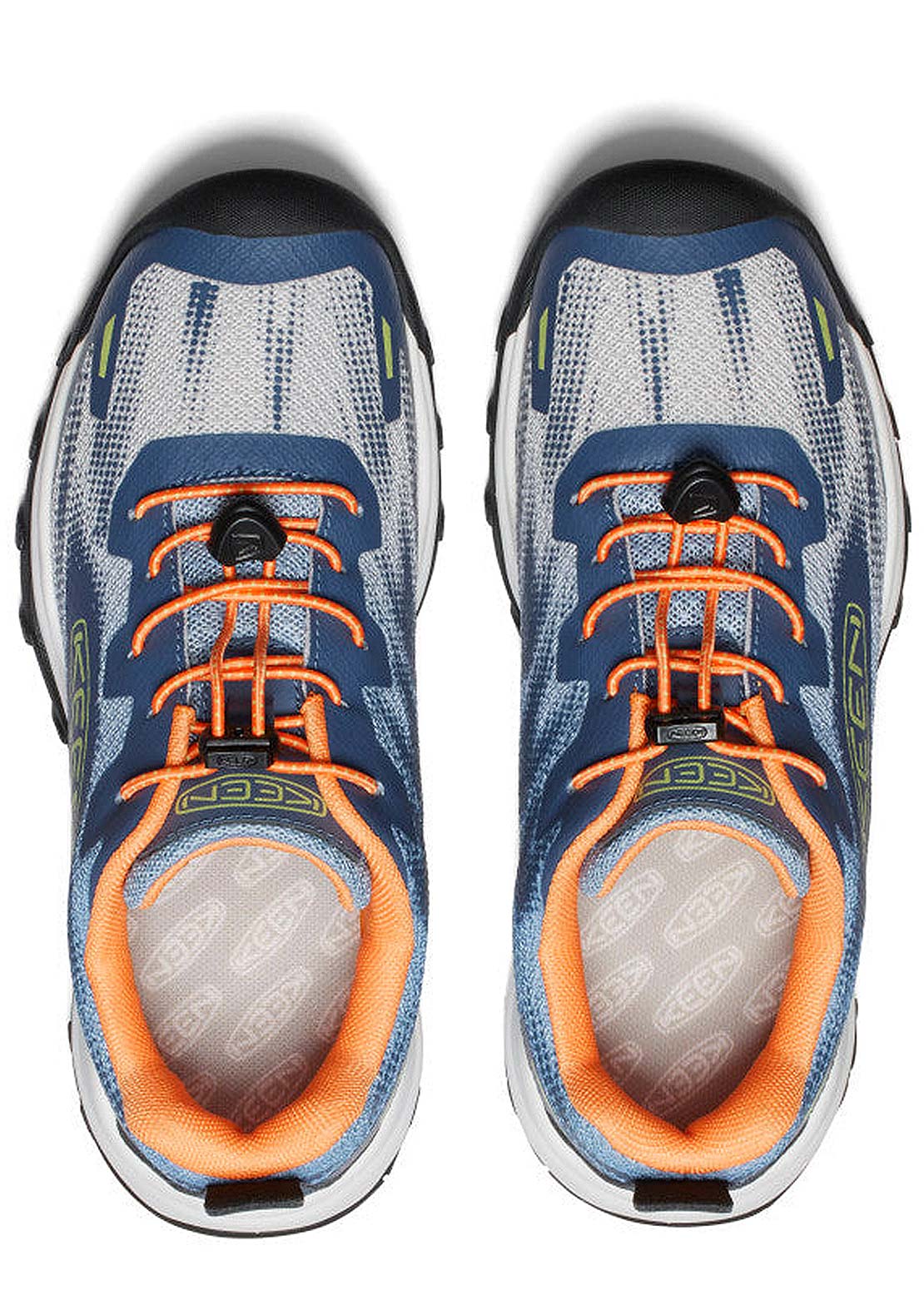 Keen Junior Wanduro Speed Shoes Vintage Indigo/Tangerine