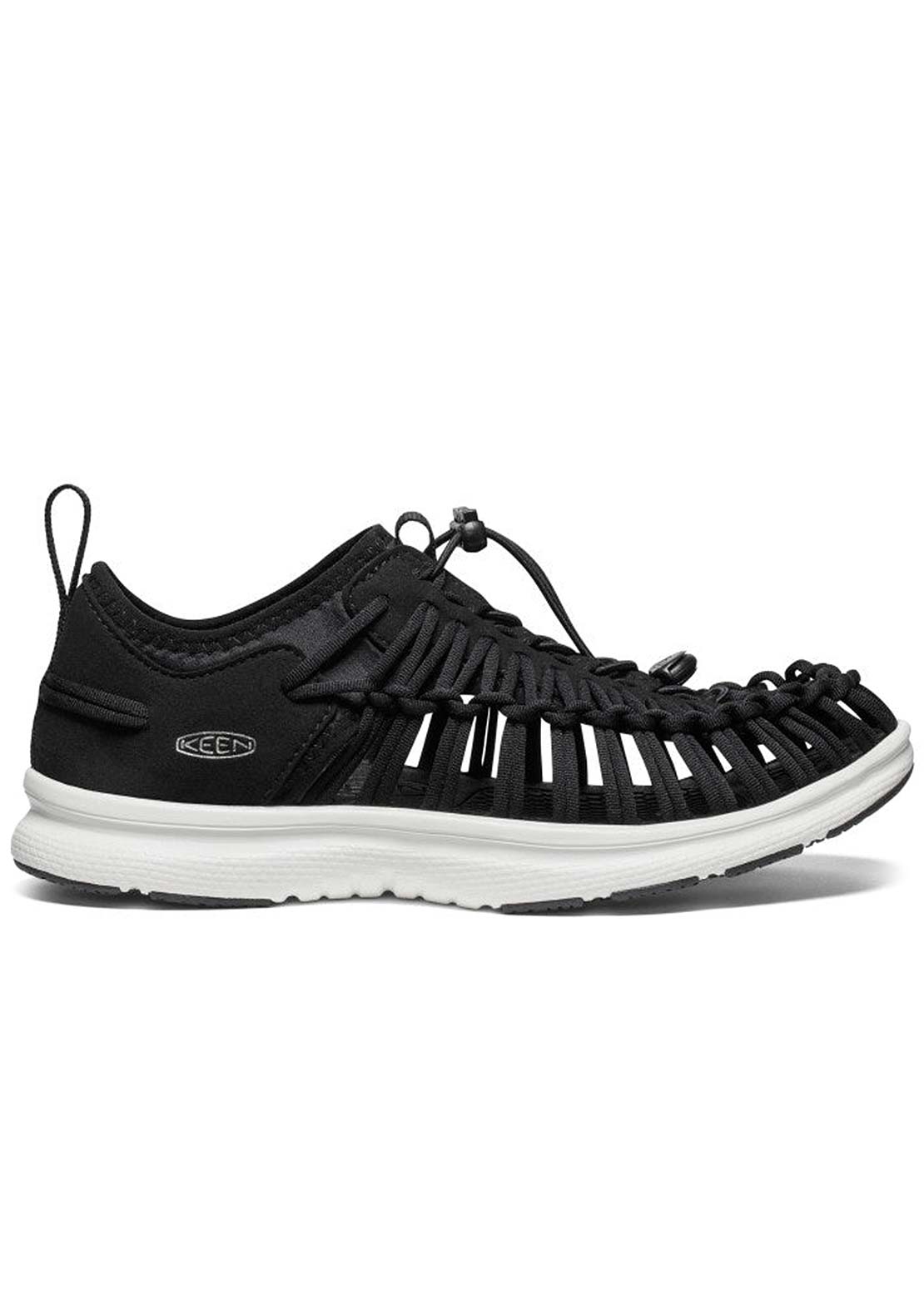 Keen Men's Uneek O3 Shoes Black/Star White