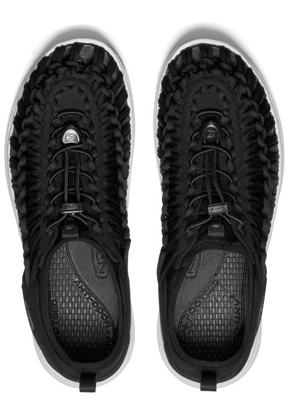 Keen Men's Uneek O3 Shoes Black/Star White