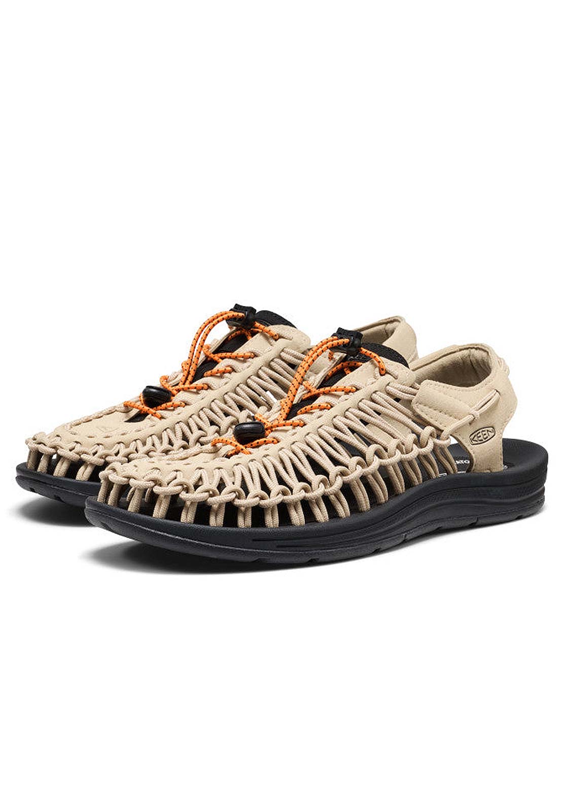 Keen Men's Uneek Shoes Safari/Orange Peel