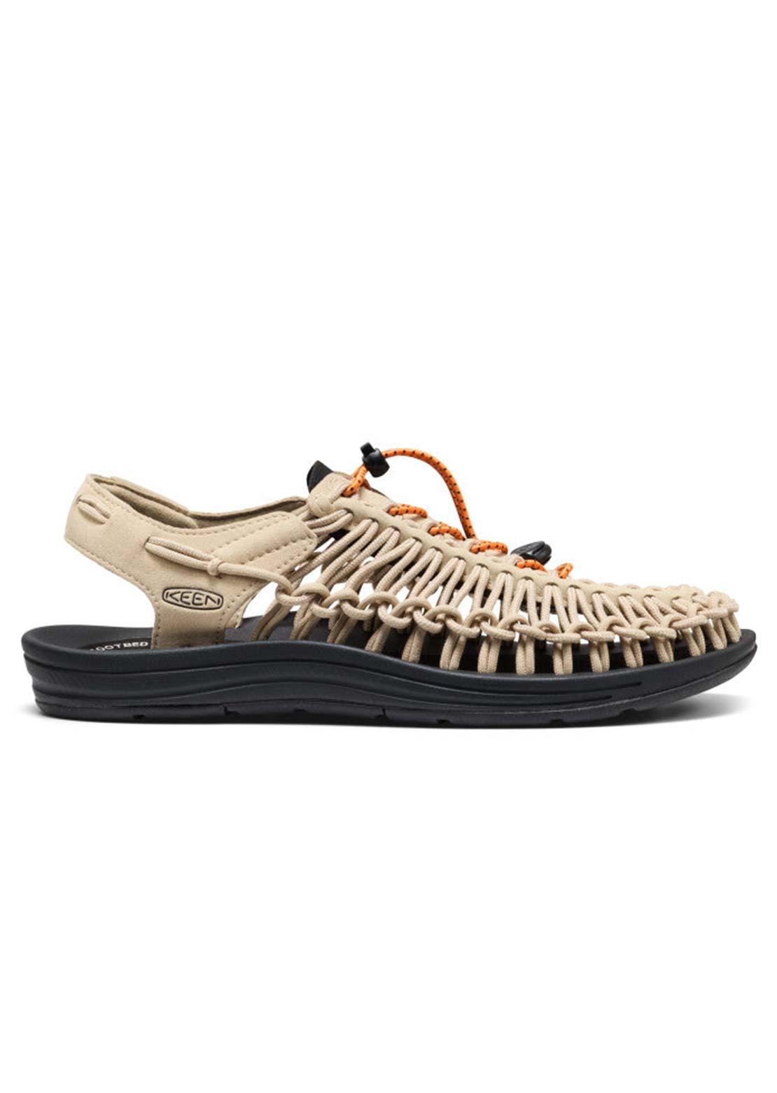 Keen Men's Uneek Shoes Safari/Orange Peel