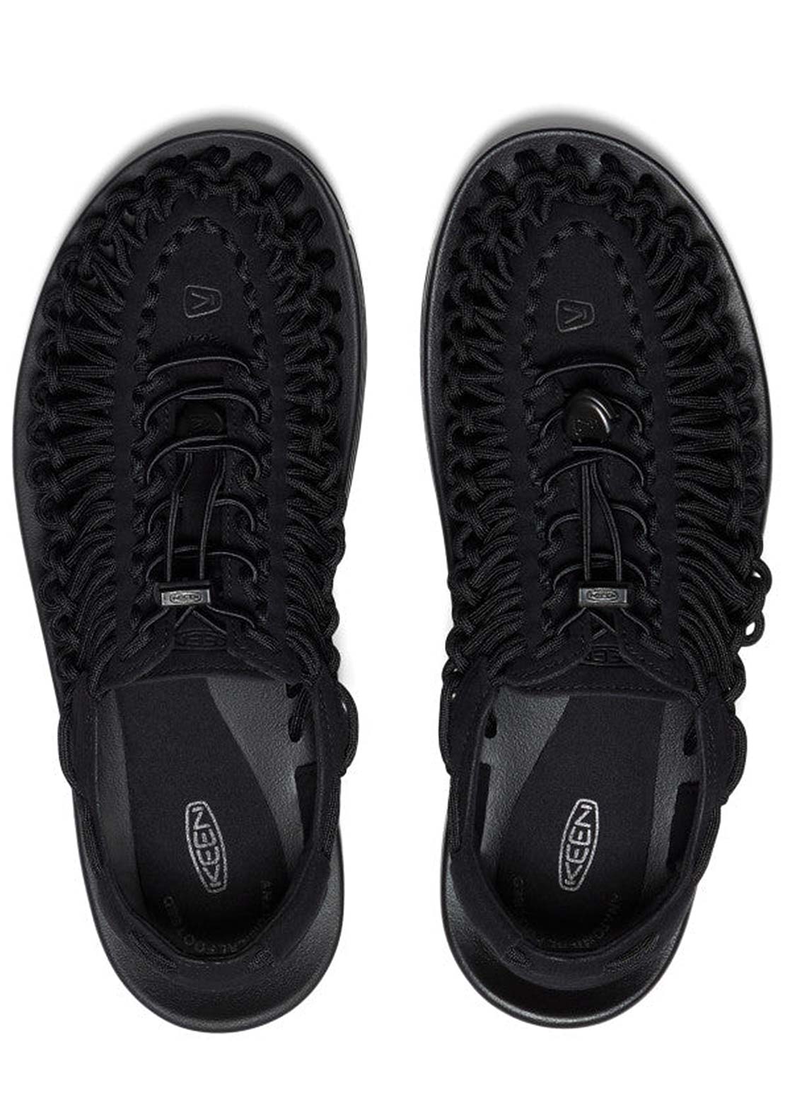 Keen Men's Uneek Shoes Black/Black