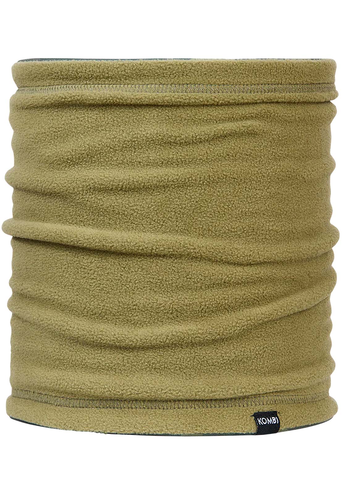 Kombi Junior Cozy Fleece Reversible Neckwarmer Light Khaki