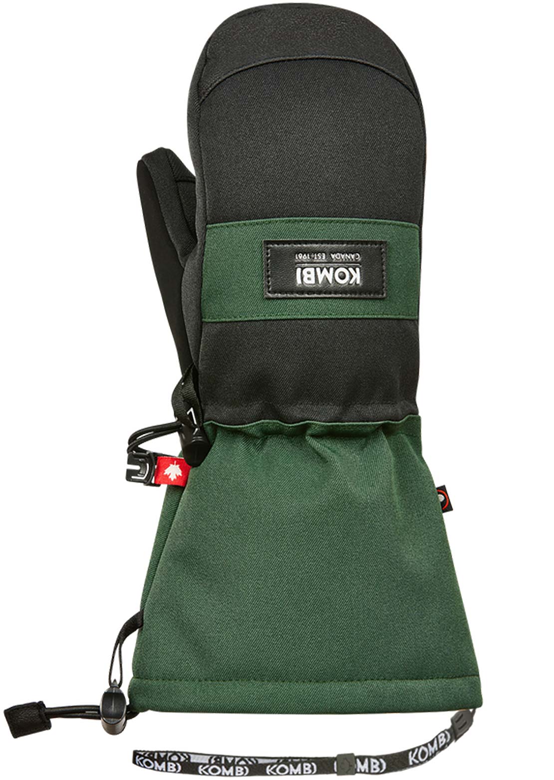 Kombi Junior Downhill Mitts Tropic Green