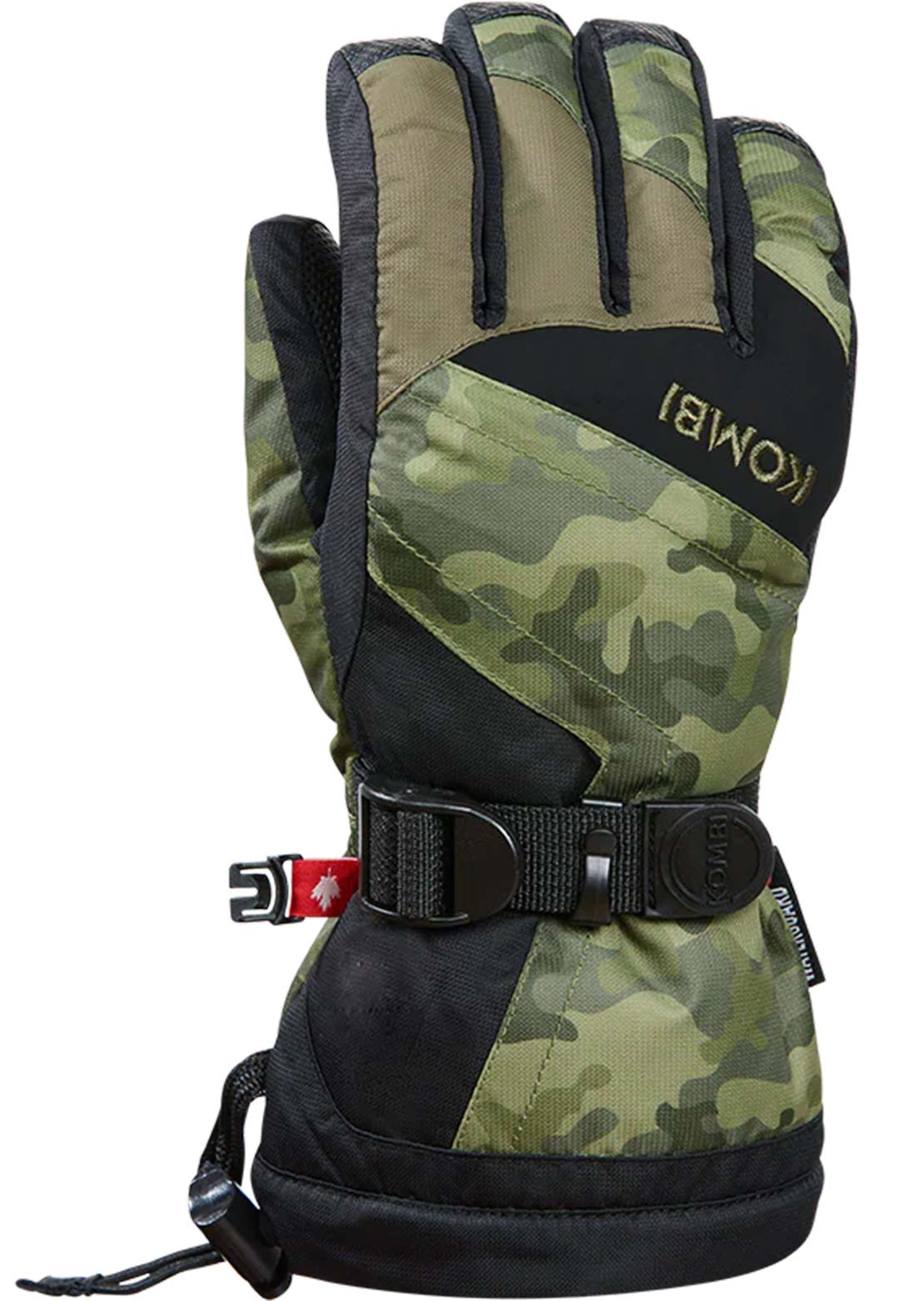 Kombi Junior The Original Gloves Mini Khaki Liquid Camo