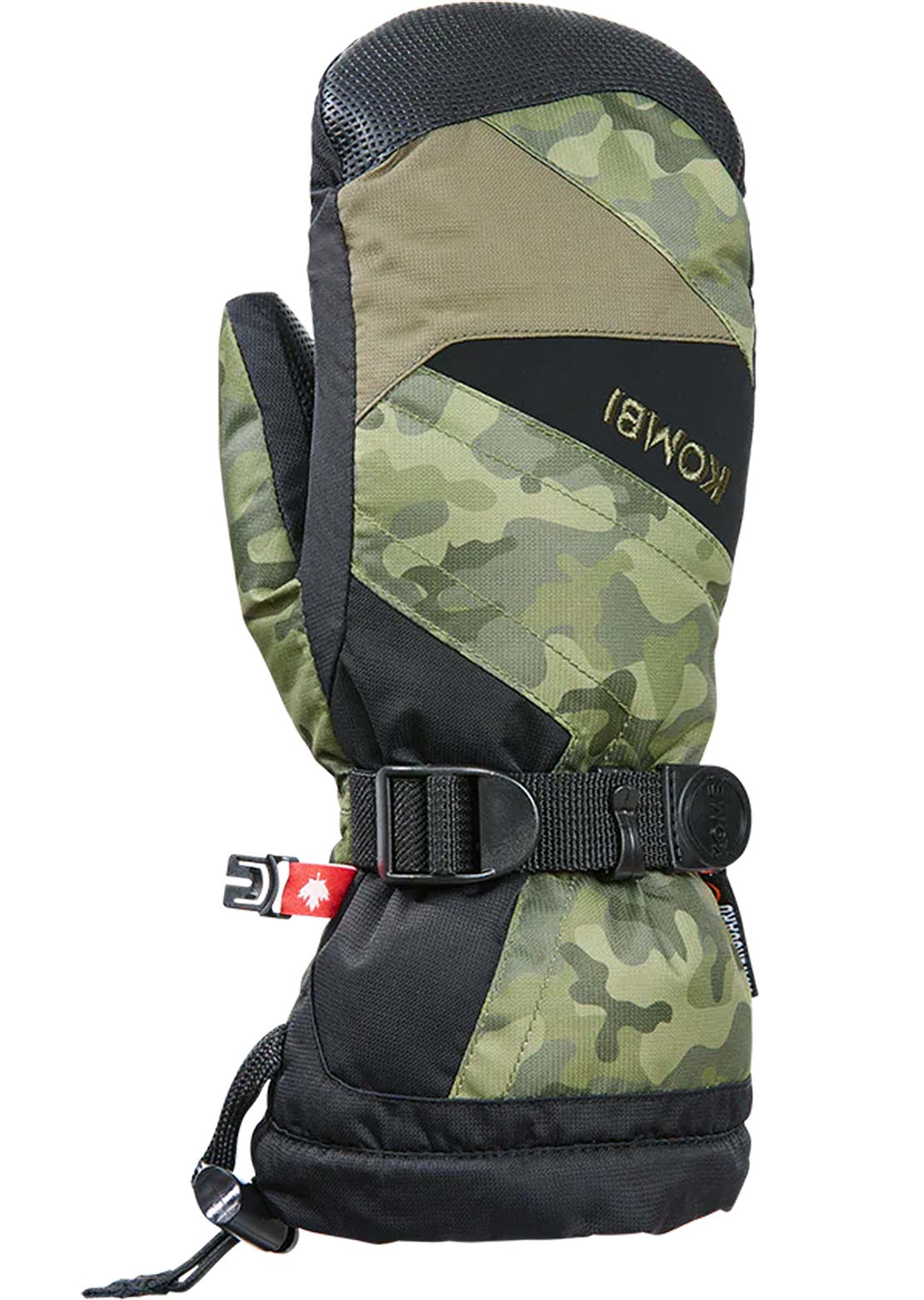 Kombi Junior The Original Mitts Mini Khaki Liquid Camo