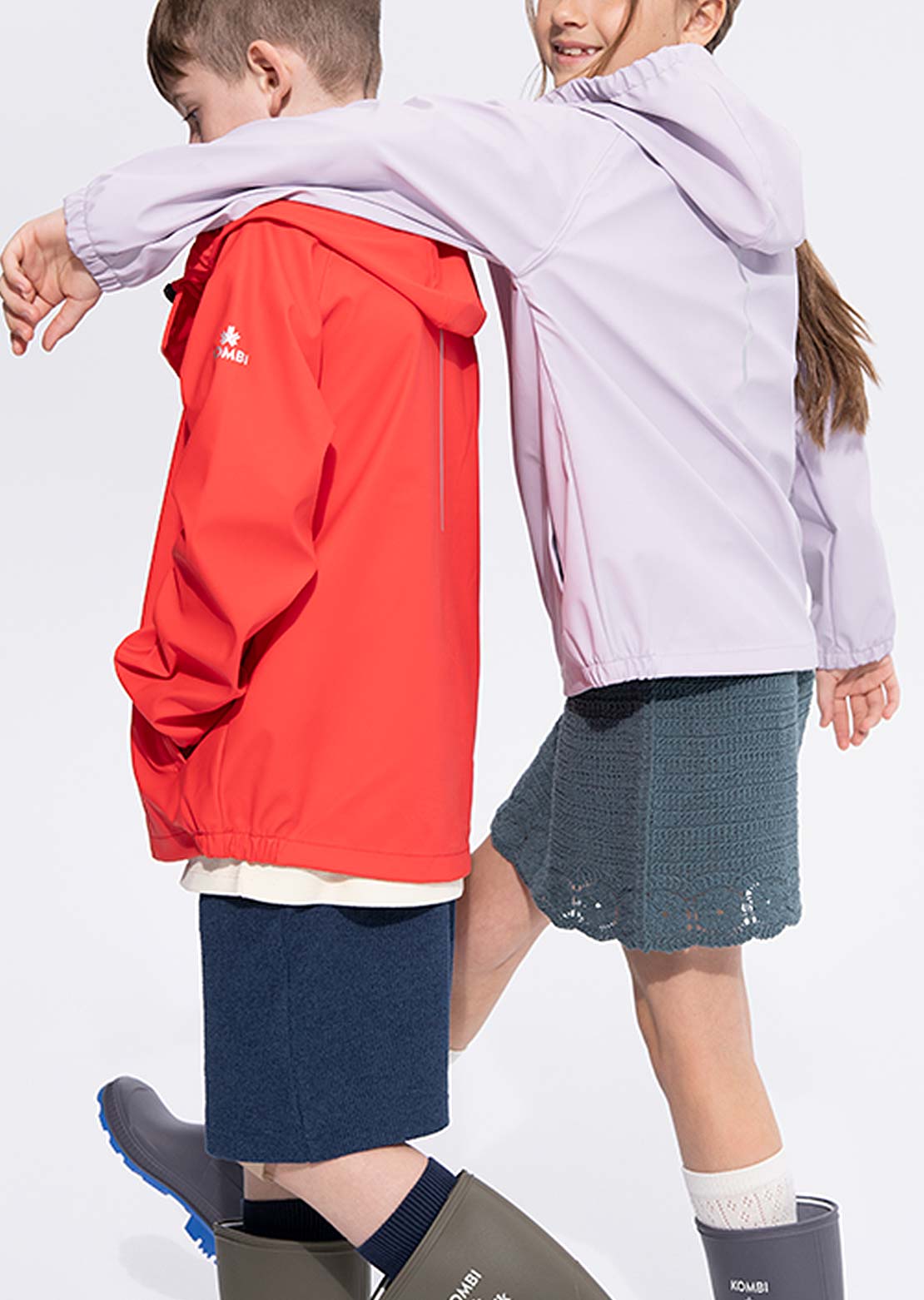 Kombi Junior Torrential Rain Jacket Light Mauve