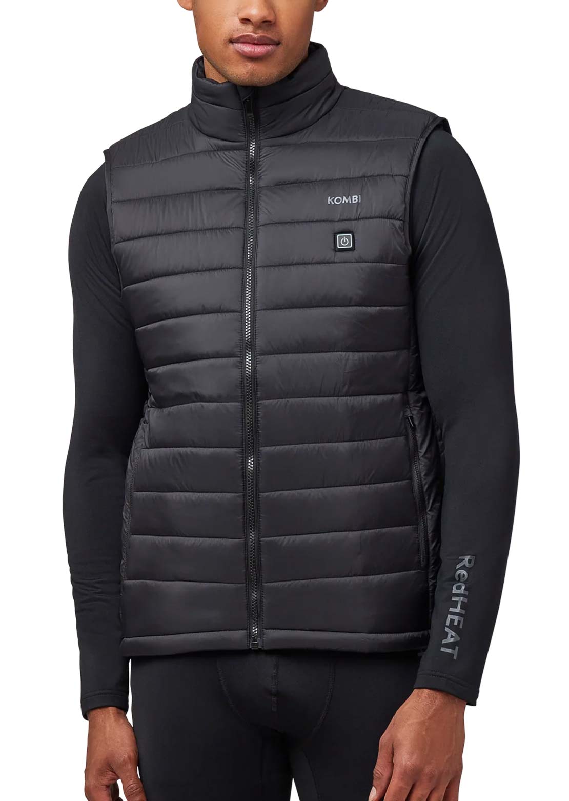 Kombi Men's USB Warm It Up Vest Black