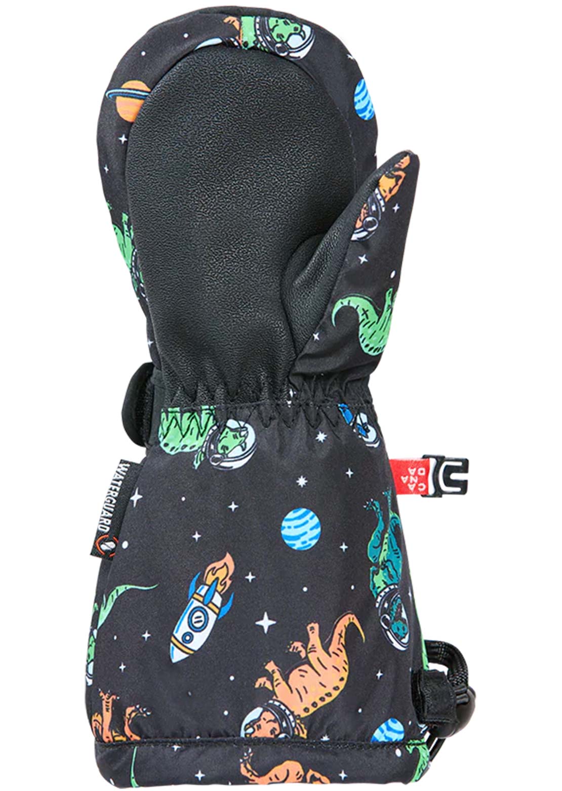 Kombi Toddler Roomy Mitts Astro Dino