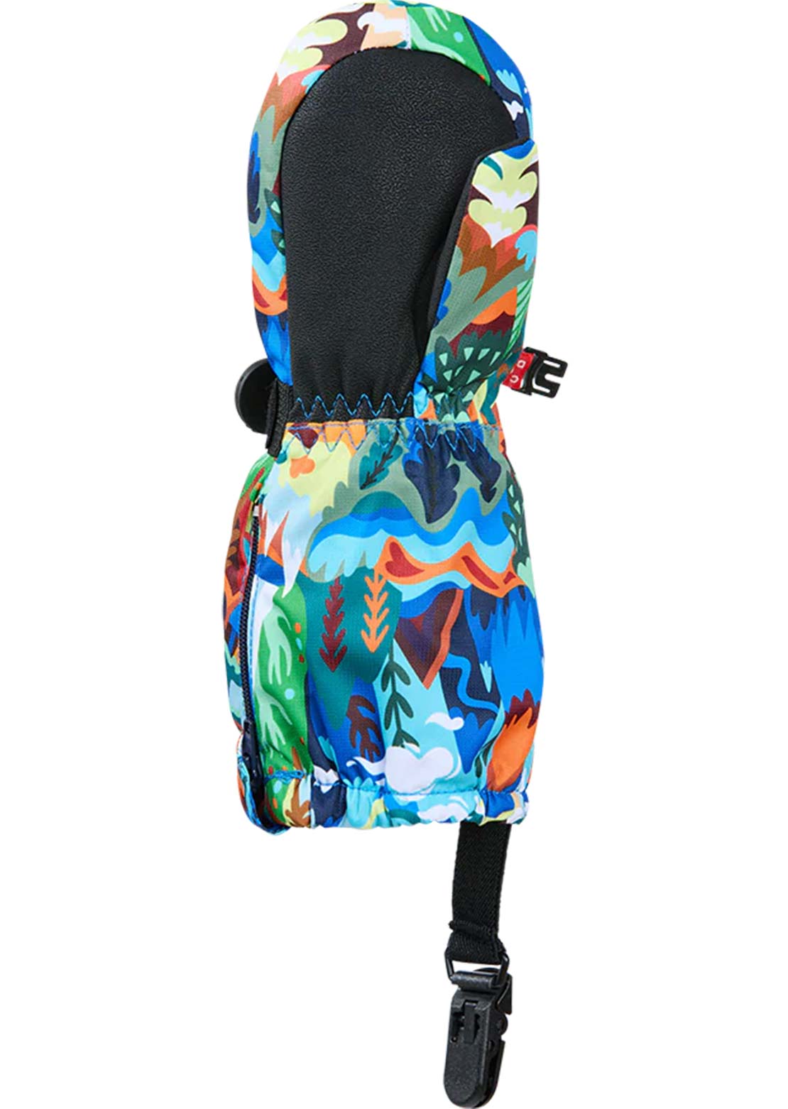 Kombi Toddler The Crazy Cariboo Mitts Blue Wild Mountain