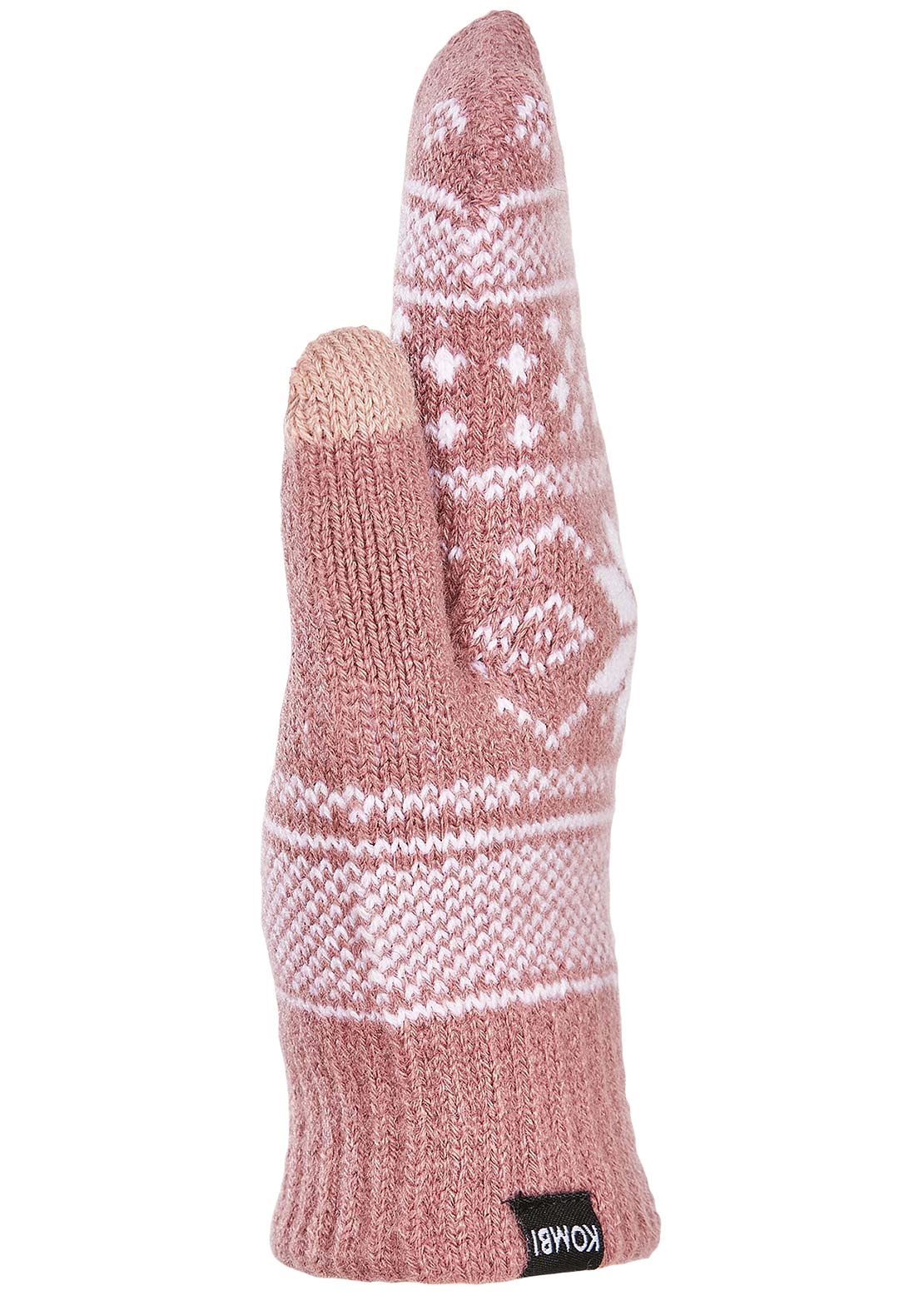 Kombi Unisex Nordic Mitts Nostalgia Rose