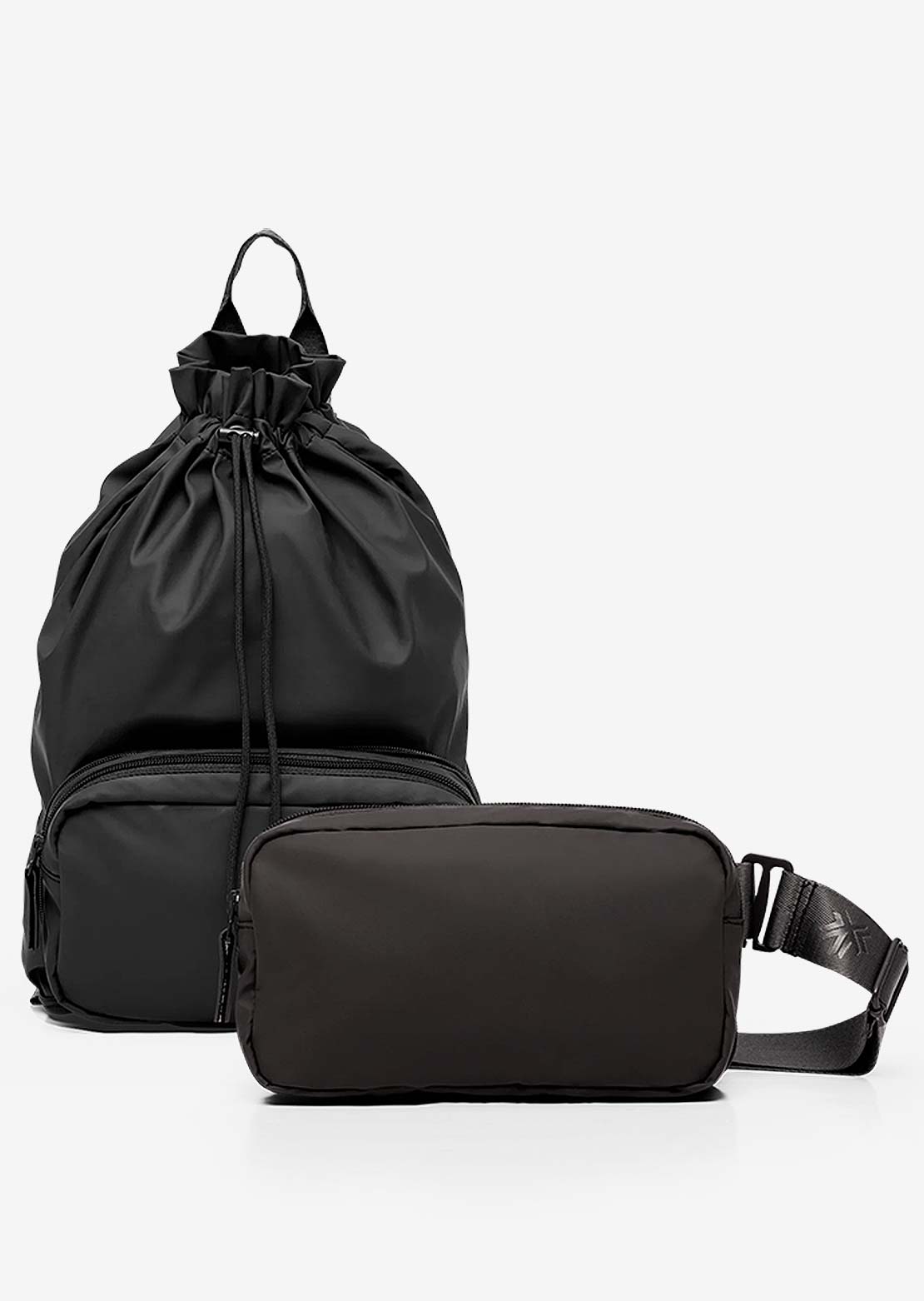 Kombi Unisex Rain Check Convertible Bag Black