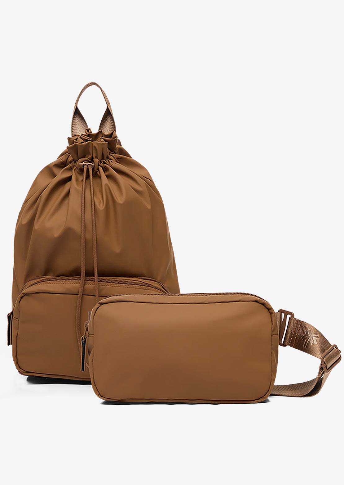 Kombi Unisex Rain Check Convertible Bag Toffee