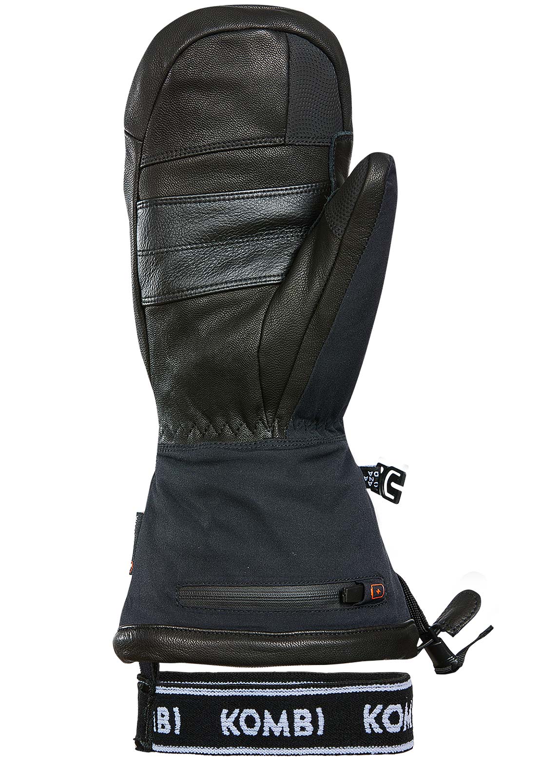 Kombi Unisex USB Warm It Up Mitts Black