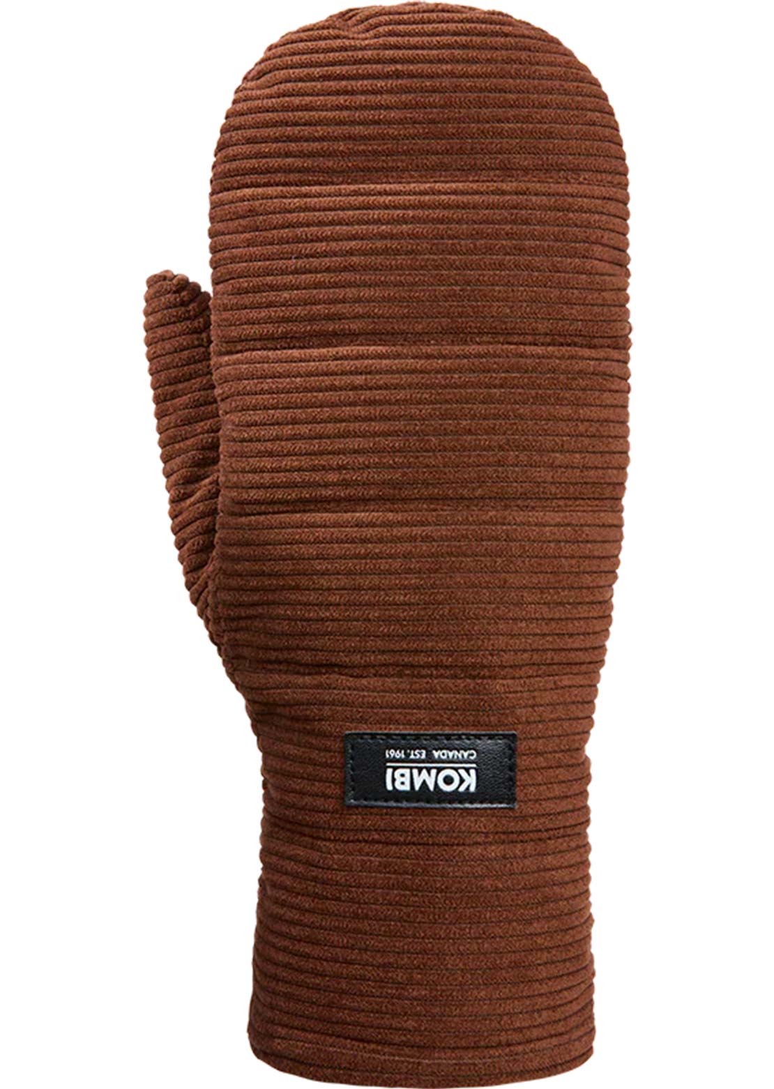Kombi Women's Corduroy Mitts Walnut