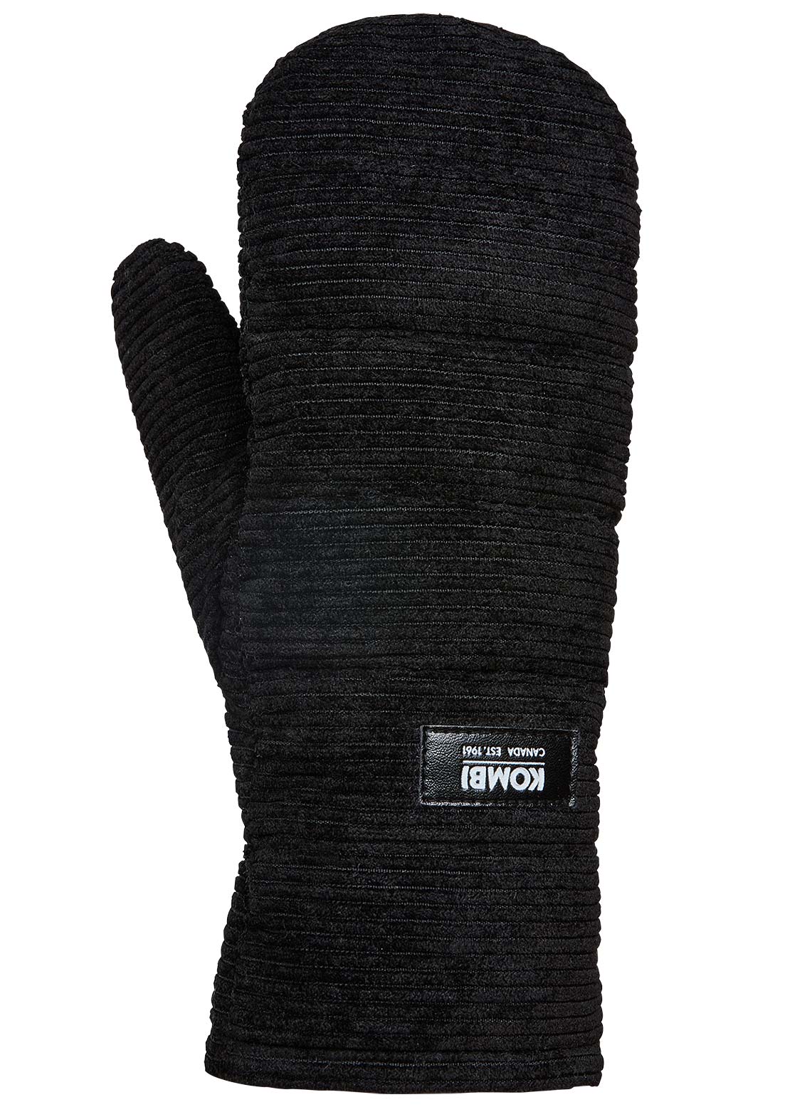 Kombi Women's Corduroy Mitts Black